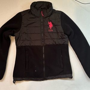 U.S. Polo Assn. zip up jacket (W) small